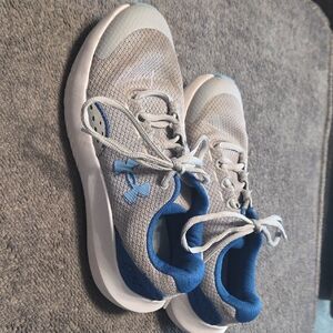 Under Armour Athletic Shoes in Blue and Gray